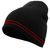 black / red