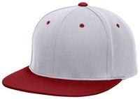 silver / maroon