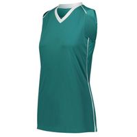 teal / white