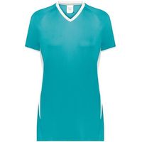 teal / white