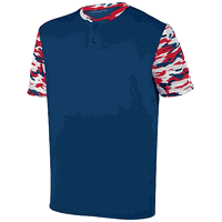 navy / red