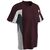 maroon / white / graphite