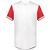 white / red