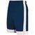 navy / white