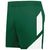 dark green / white