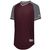 maroon / steel