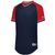 navy / red