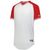 white / red