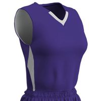 purple / white