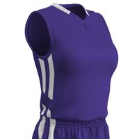 purple / white