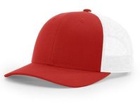 red / white