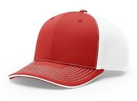 red / white
