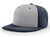 grey panel / navy