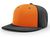 orange / black