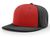 red panel / black