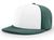 white panel / d. green