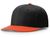 black / orange