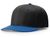 black / royal