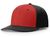 red panel / black