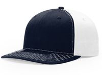 navy / white
