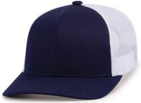 navy / white