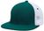 dark green / white