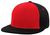 red panel / black
