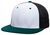 white / black / d. green