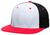 white / black / red