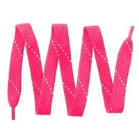neon pink / white