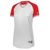 white / red