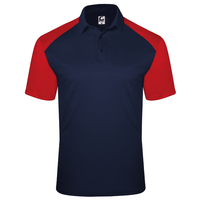 navy / red