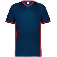 navy / red