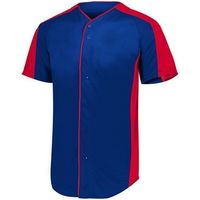 navy / scarlet