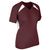 maroon / white