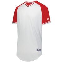 white / red
