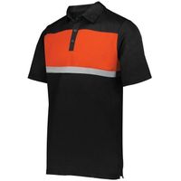black / orange
