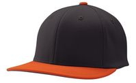 black / orange