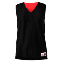 black / red