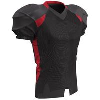 black / red