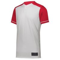 white / red