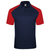 navy / red
