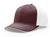 maroon / white