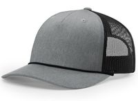 heather grey / black