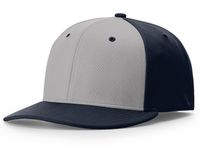 grey panel / navy
