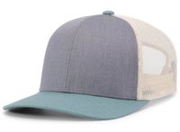 heather grey - beige / smoke blue