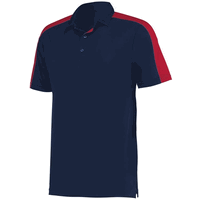 navy / red