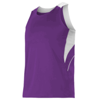 purple / white