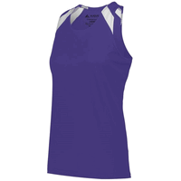 purple / white