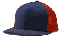 navy / orange